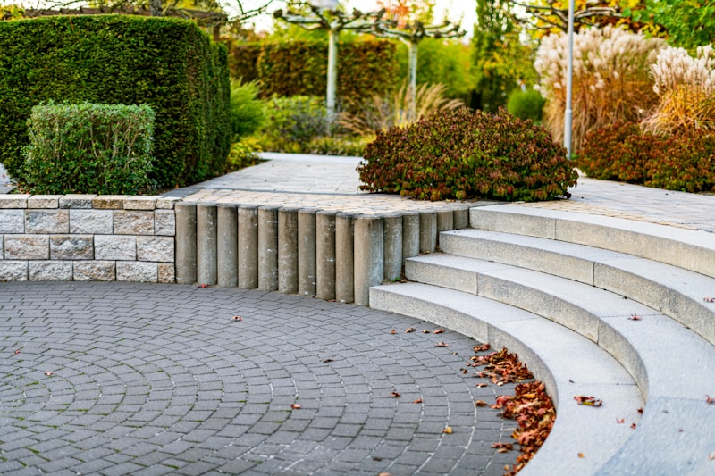 Stone patio